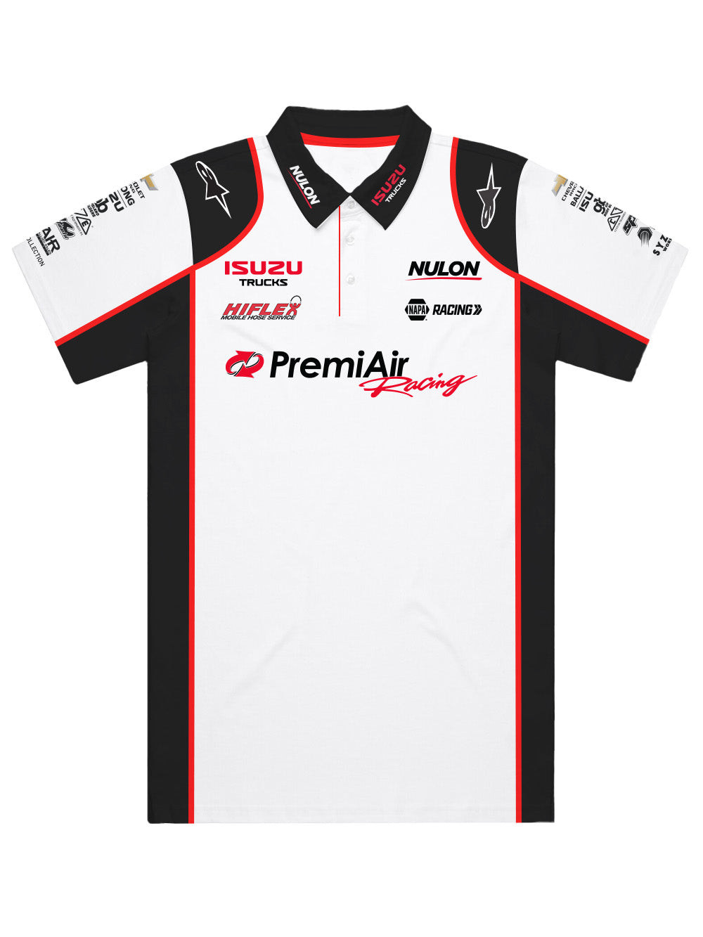 PremiAir Racing Unisex Team White Polo
